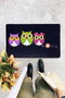 Conceptum Felpudo Pvc Three Owls Multicolor 40x60 cm